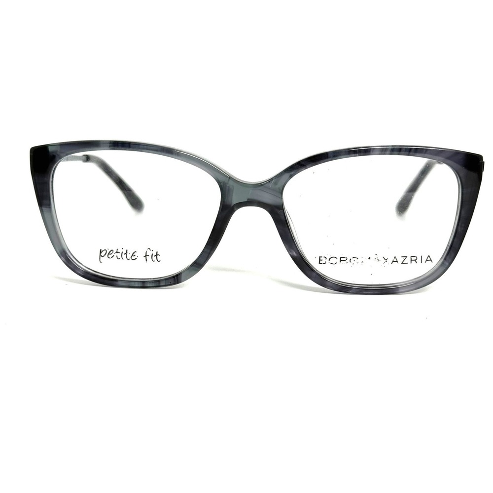 BCBGMAXAZRIA Galena Black Grey Multi Cat Eye Eyeglass Frame Petite Fit 48-15-130